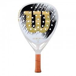 Raquette Wilson Defy LS V1 en or blanc