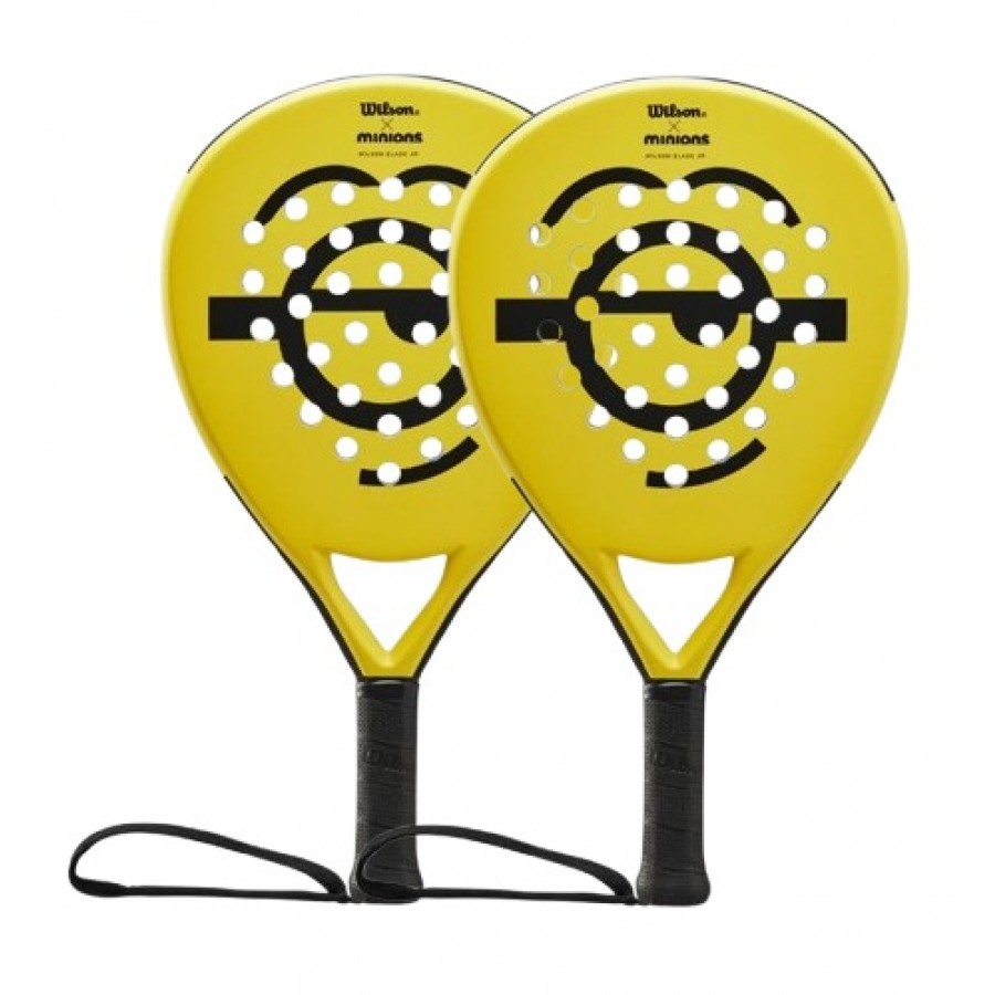 Pala Wilson Minions Face Blade Junior x2  Offre - Pas cher