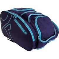 Borsa a racchetta Padel blu Aca Pro 2