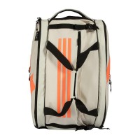 Borsa Padel Adidas Multigame 3.5 Bianca Arancione con Gesso