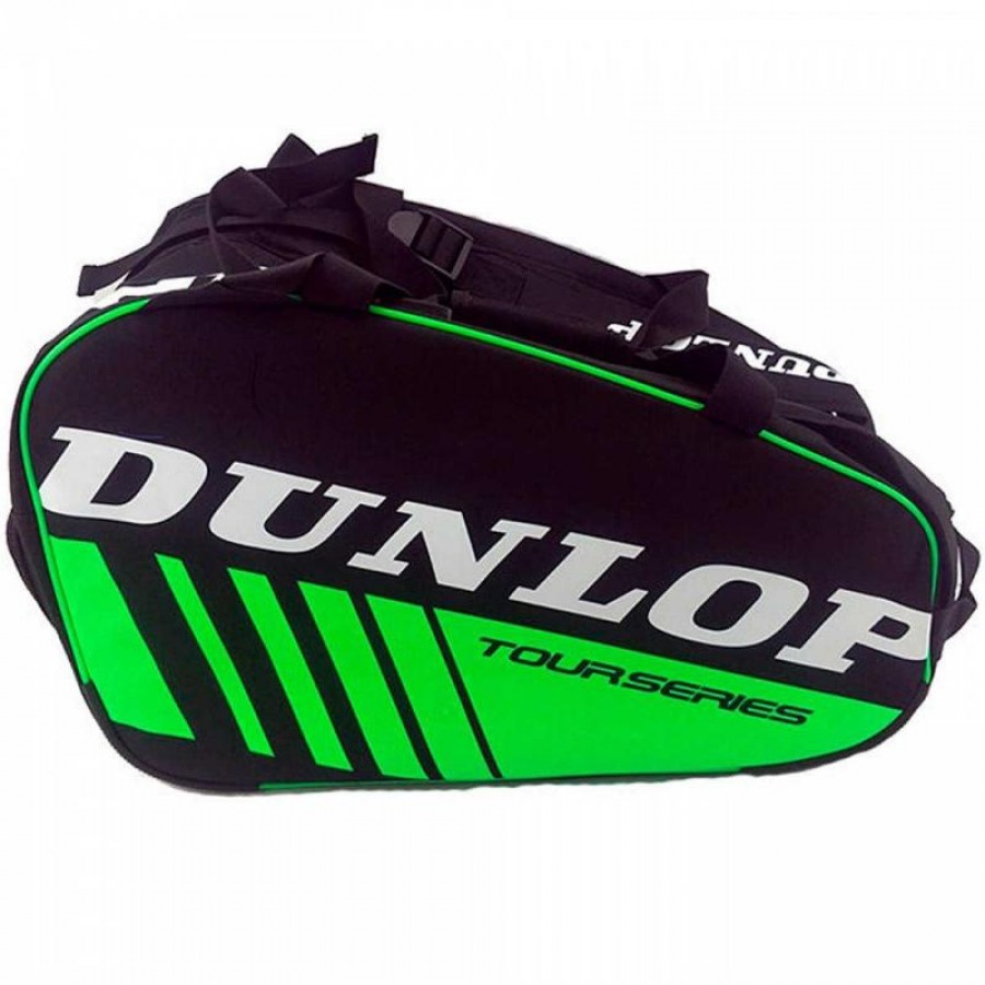 Paletero Dunlop Tour Series Intro Negro Verde
