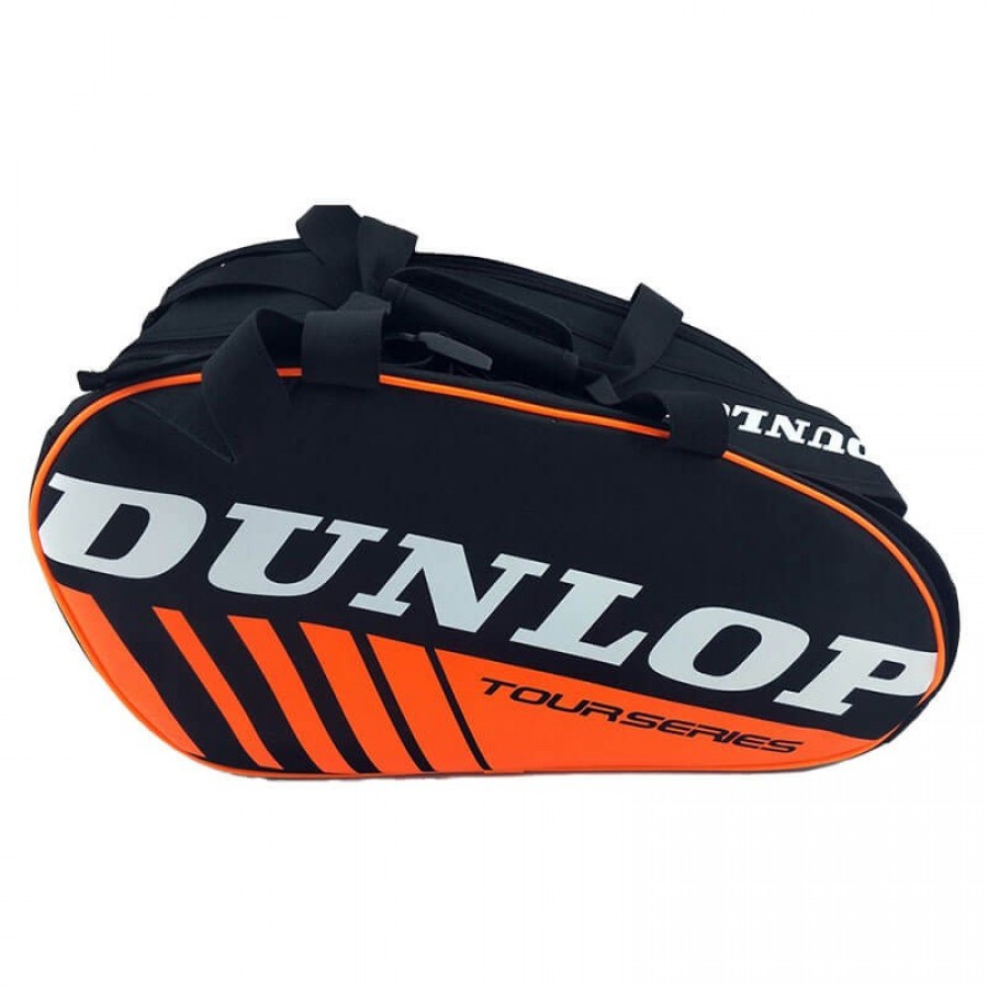 Paletero Dunlop Tour Series Intro Negro Naranja