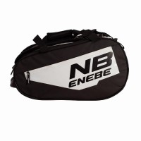 Enebe Pro XL Bolsa de Raquete Preta Branca de Padel