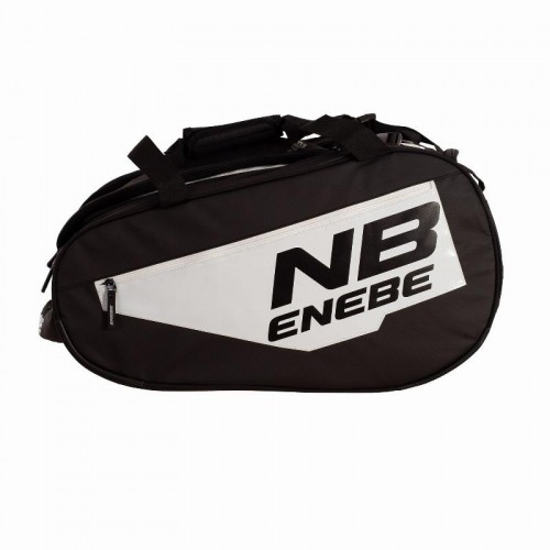 Enebe Pro XL Bolsa de Raquete Preta Branca de Padel