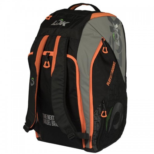 Lok Maxx 2 Saco De Raquete De Padel Preto Laranja Lok Maxx 2 Saco De Raquete De Padel Preto Laranja