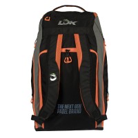 Lok Maxx 2 Borsa per racchette da padel nera arancione