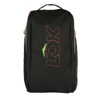 Lok Maxx 2 Borsa per racchette da padel nera arancione
