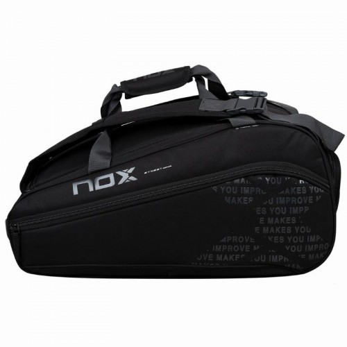 Nox Street Series Black Gray Padel Racket Bag Nox Street Series Black Gray Padel Racket Bag
