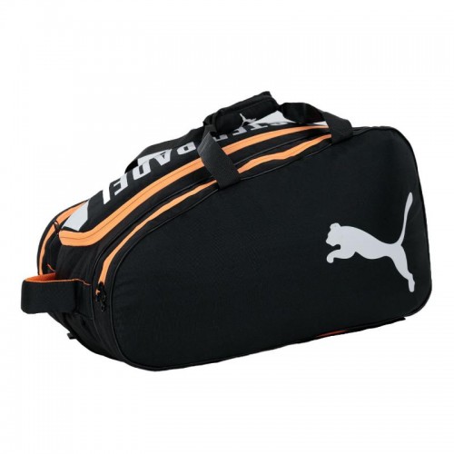 Puma Nova Elite Black Orange Padel Bag Puma Nova Elite Black Orange Padel Bag