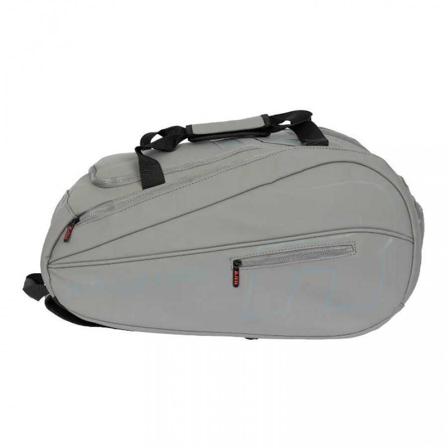 Paletero Royal Padel Force Gris Rojo