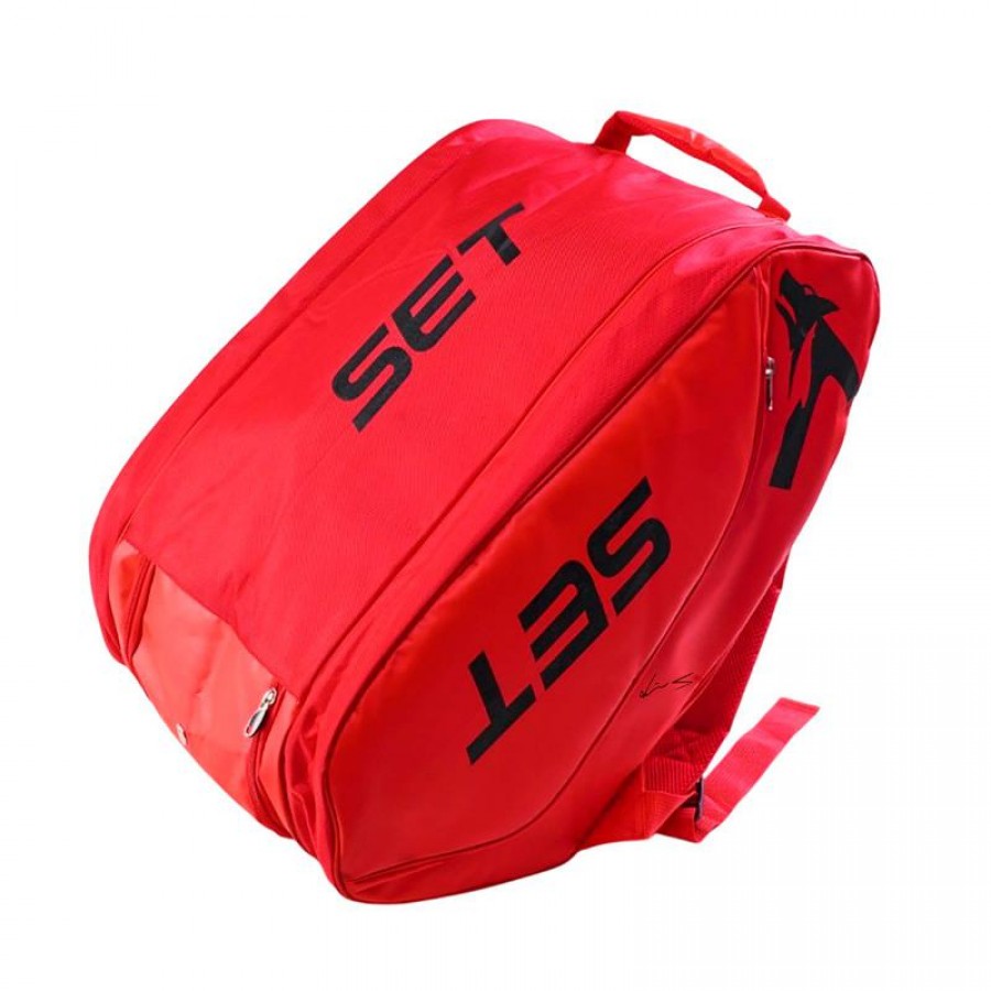Sanyo Wolf Set di racchette da padel rosse  Offerta + Economico