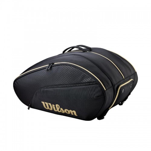 Borsa da Padel Wilson Defy V1 in oro nero