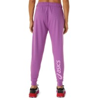 Pantaloni Asics Logo Grande Lavanda