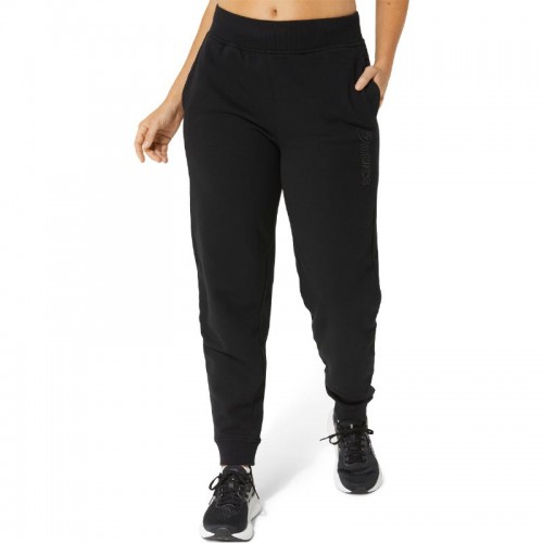 Pantaloni Asics Logo Nero Donna Pantaloni Asics Logo Nero Donna