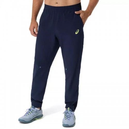 Asics Match Pantaloni Blu Mezzanotte