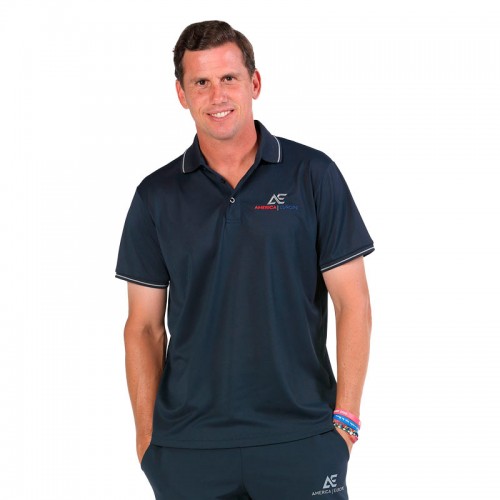 Polo Bullpadel Hindu Navy Blu Polo Bullpadel Hindu Navy Blu