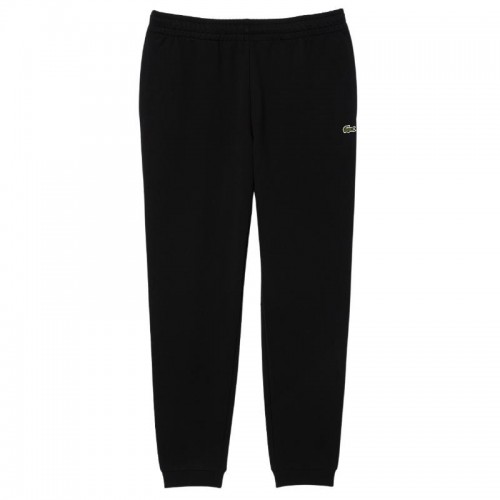 Pantalon Lacoste en coton noir Pantalon Lacoste en coton noir