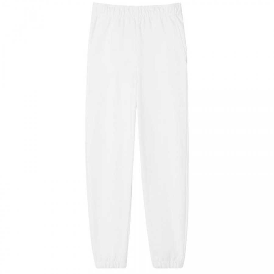Lacoste Sport Cotton White Women''s Pants  Offer + Cheap