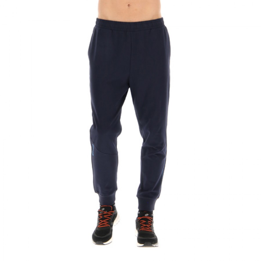 Pantalon Lotto Logo Devido Azul Marino