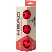 Pelotas Pickleball Head Championship 26 Indoor 3 Unidades  Offerta + Economico