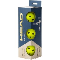 Pelotas Pickleball Head Pro 40 Outdoor 3 Unidades  Offerta + Economico