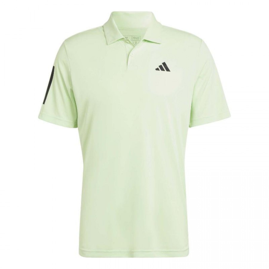 Polo Adidas Club 3 listras verdes claras