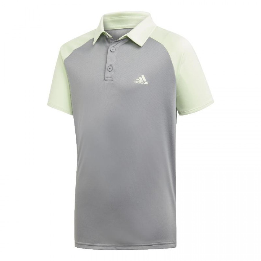 Polo Adidas Club Gris Vert Junior