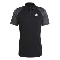 Polo Adidas Club Black Grey
