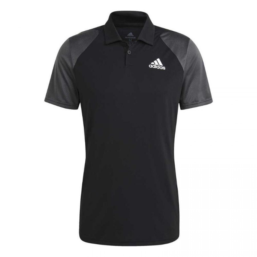 Polo Adidas Club Black Grey