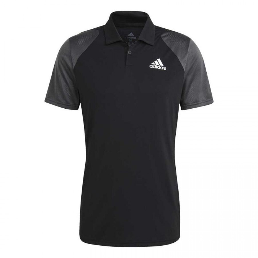 Polo Adidas Club Grigio Nero