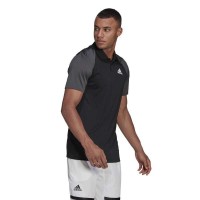 Polo Adidas Club Black Grey