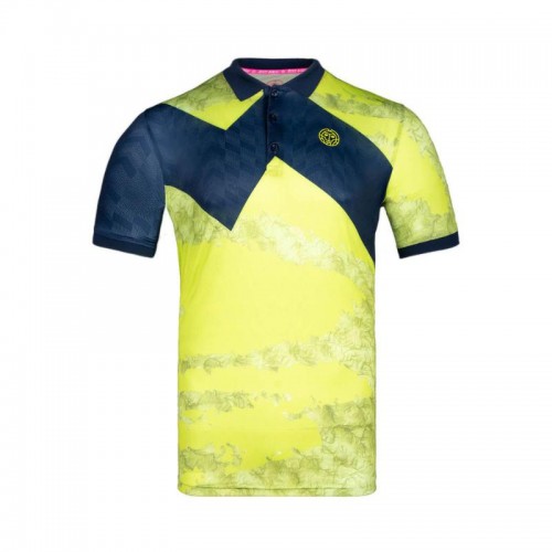 Polo Bidi Badu Idir Blu Scuro Lime Polo Bidi Badu Idir Blu Scuro Lime