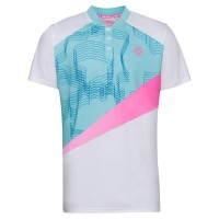 Polo Bidi Badu Kesar Menthe Rose Blanc