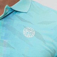 Polo Bidi Badu Melbourne Aqua Mix  Offre - Pas cher