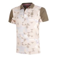 Polo Bidi Badu Paris Beige Marron  Offre - Pas cher