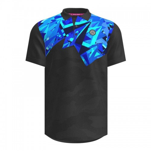 Polo Bidi Badu Spike Gris Bleu Fonce Polo Bidi Badu Spike Gris Bleu Fonce