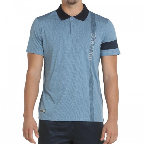 Bullpadel Chaso Blue Shadow Vigore Polo Shirt Bullpadel Chaso Blue Shadow Vigore Polo Shirt