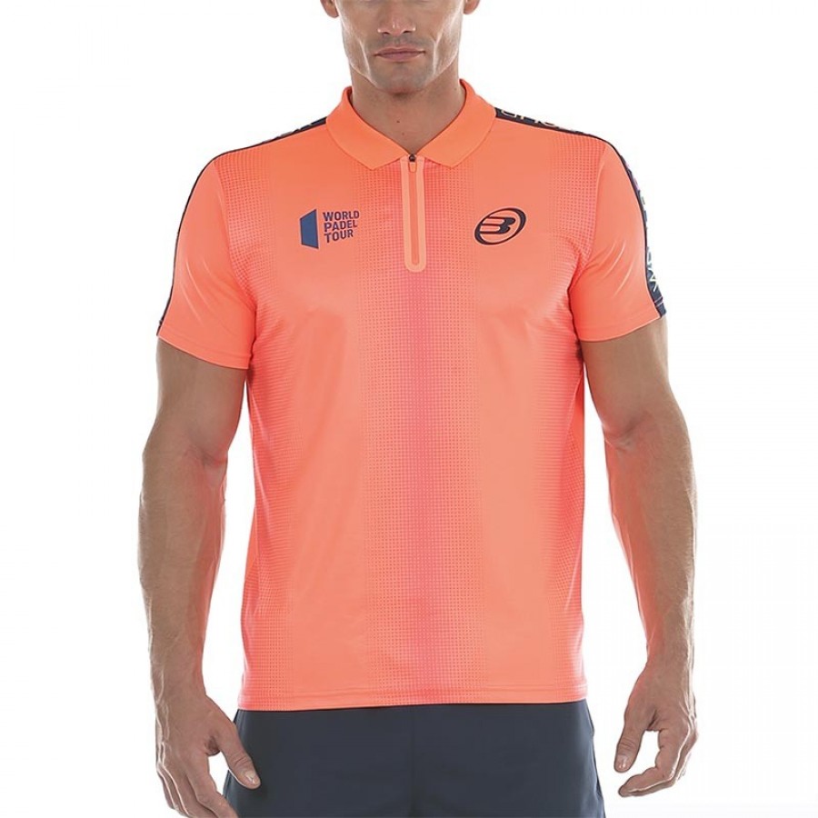 Polo Bullpadel WPT Santes Grapefruit Fluor
