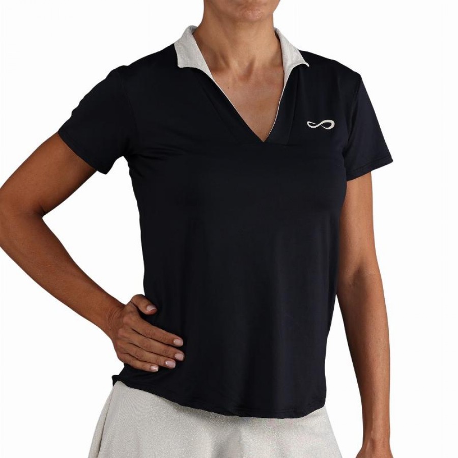 Polo Endless Onyx Sleeves Negro  Oferta + Barato