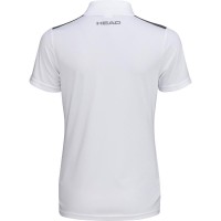 Polo Head Club 22 Blanco Azul Marino Mujer