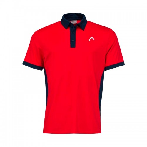 Polo Head Slice Rojo Azul Oscuro Polo Head Slice Rojo Azul Oscuro