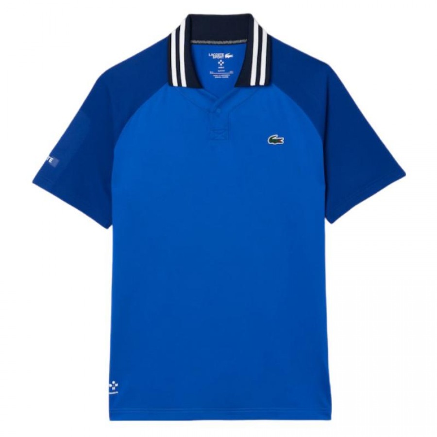 Polo Lacoste Daniil Medvedev Azul  Offer + Cheap