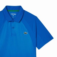 Polo Lacoste Daniil Medvedev Ultra Dry Azul  Oferta + Barato