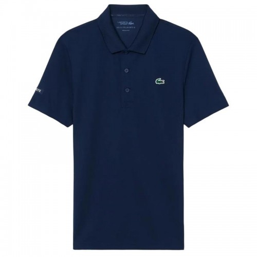 Polo da tennis blu navy Lacoste Novak Djokovic