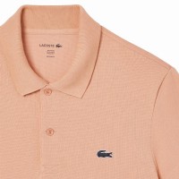 Polo Lacoste Regular Fit Algodon Beige Coral  Oferta + Barato