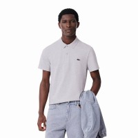 Polo Lacoste Regular Fit Algodon Gris Vigore  Offerta + Economico