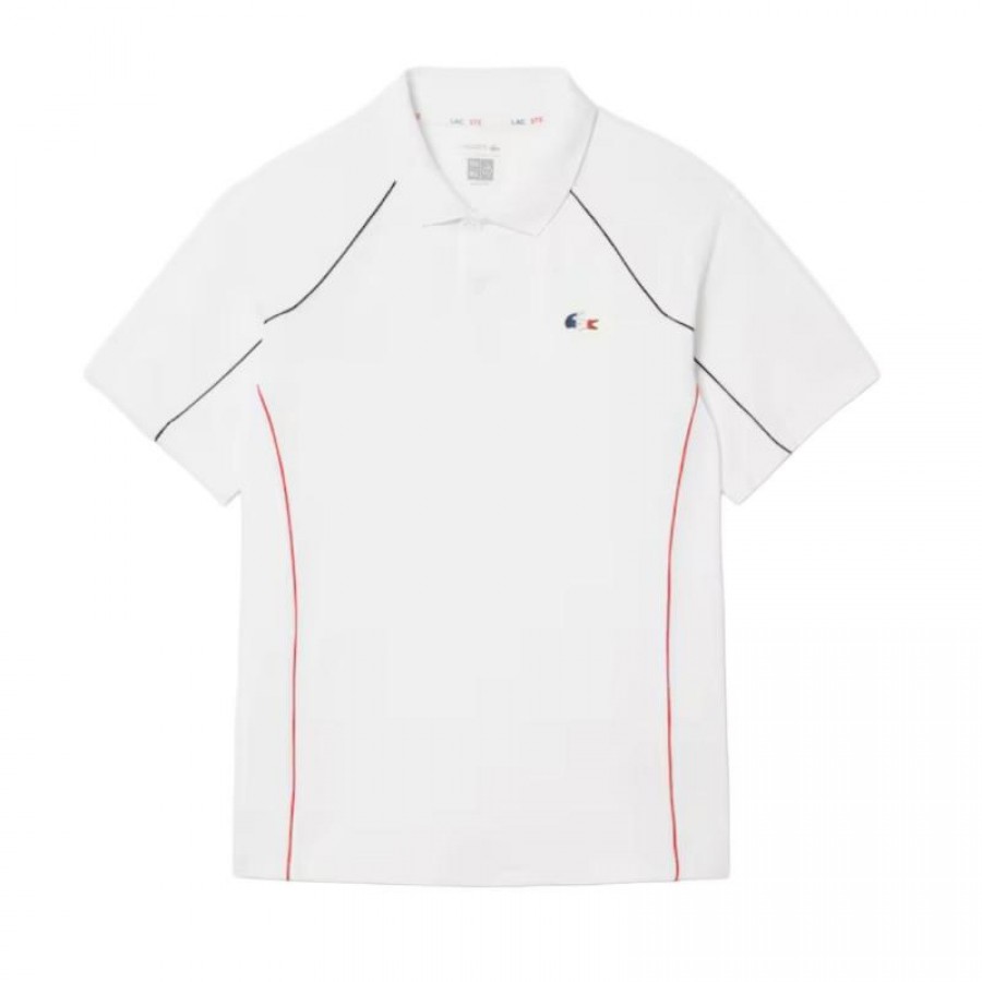 Lacoste Polo Tennis Francia Bianco