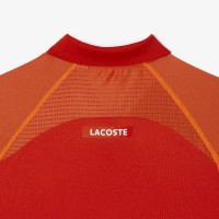 Polo Lacoste Ultra Dry Rojo Naranja  Oferta + Barato