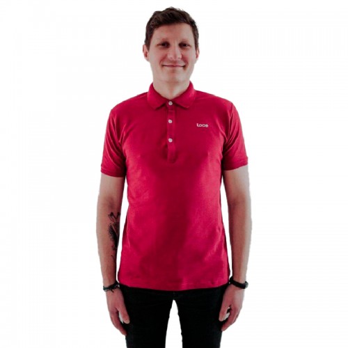 Polo Loco Pique Borgogna Polo Loco Pique Borgogna
