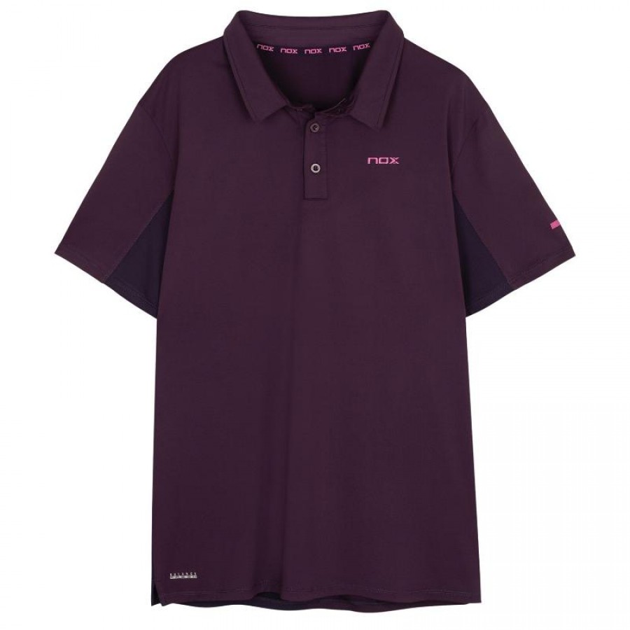 Polo Nox Pro Morado Oscuro